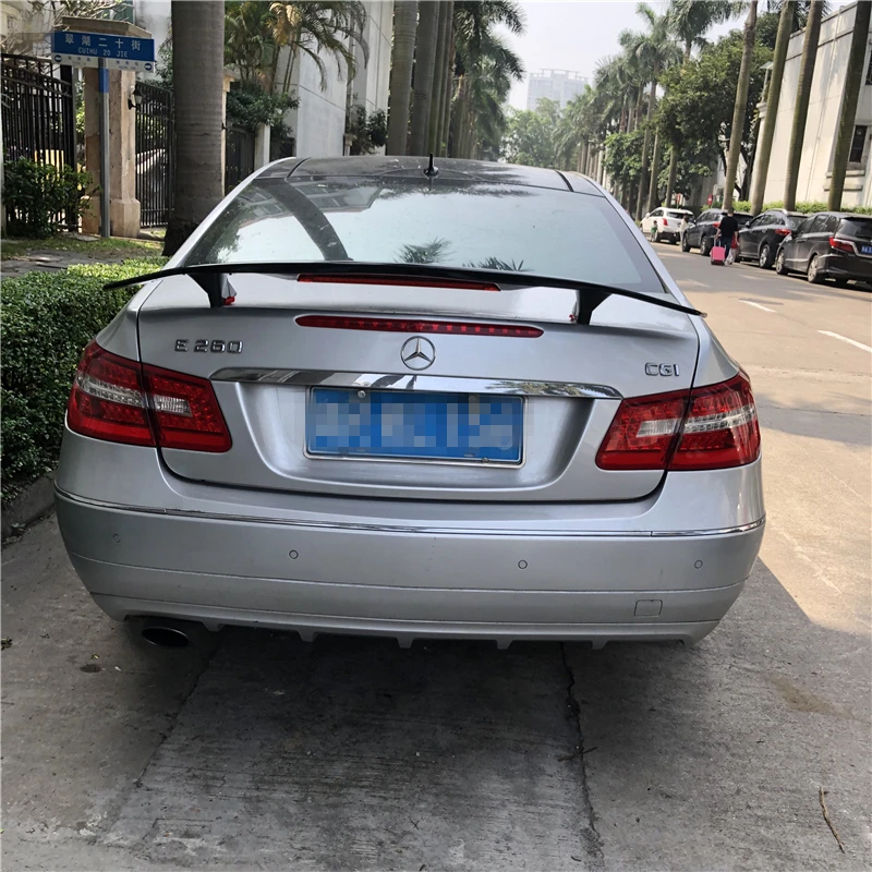 Спойлер для Benz W212 E class coupe 2008 2014 Автомобильный задний спойлер из АБС пластика two E300