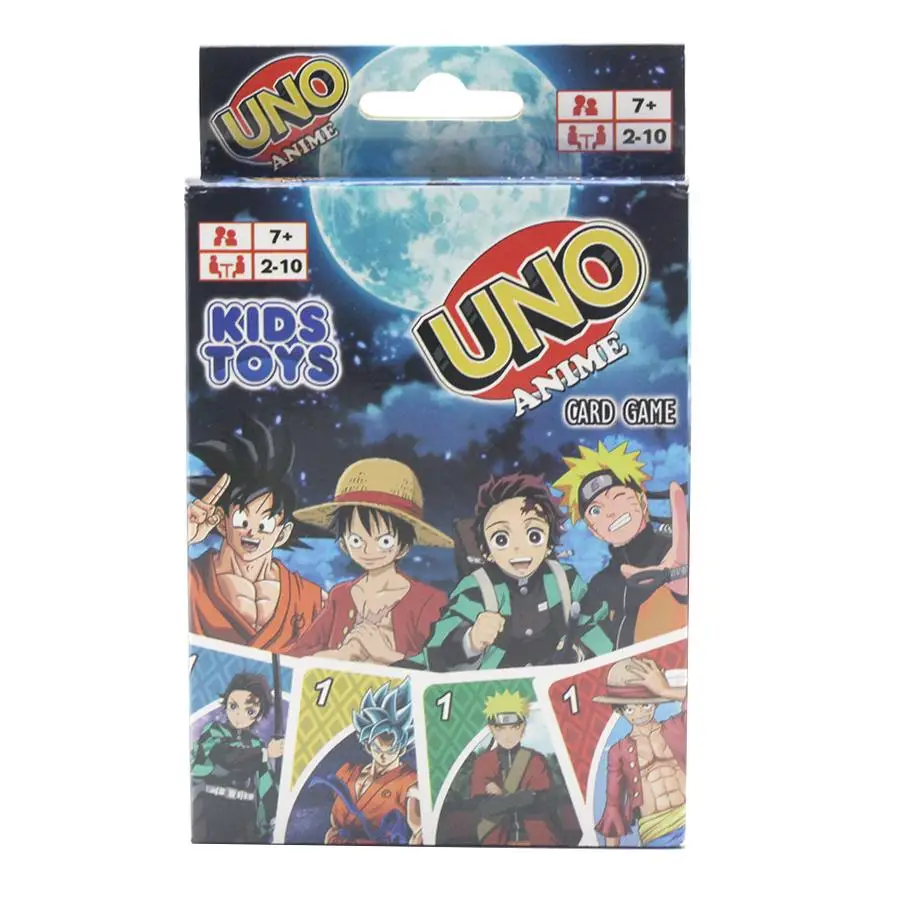 Японское аниме One Piece Naruto Dragon Ball рассекающий демонов карточные игры Fanny Family