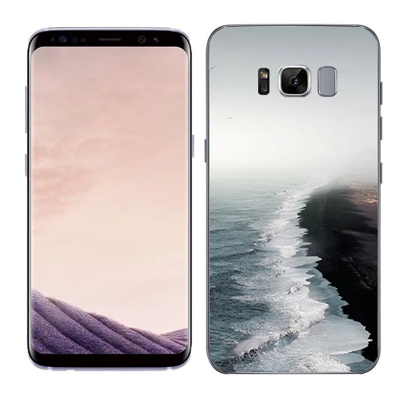 Чехол для телефона Samsung Galaxy S8 G950 G950F G9500 SM мягкий силиконовый чехол из ТПУ с