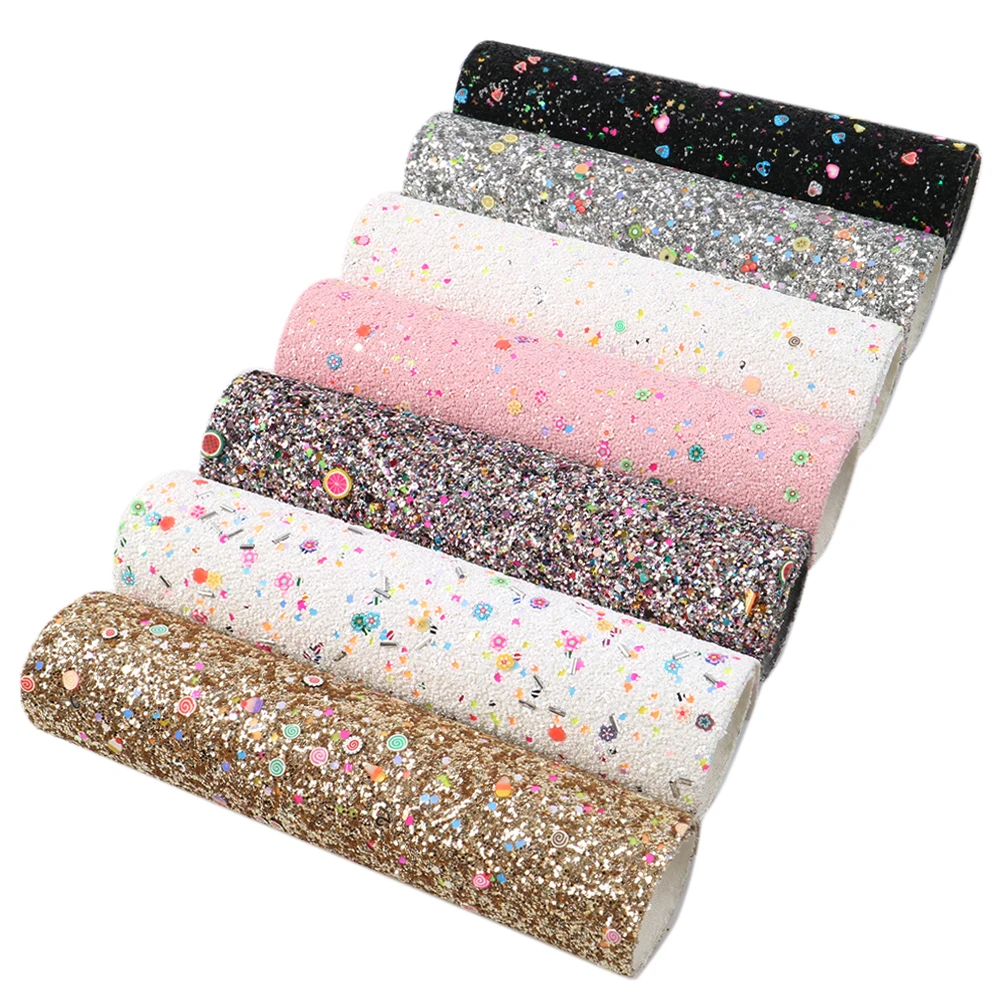 David accessories 7 шт./компл. 20*33 см крупные блестки Полимерная глина Синтетическая | Отзывы и видеообзор
