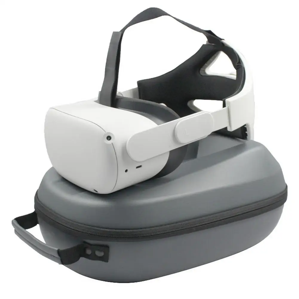 

Protable Storage Bag For Oculus Quest 2 Vr EVA Protective Shell Headset Travel Carrying Case Handbag Gaming VR Accessories HOT