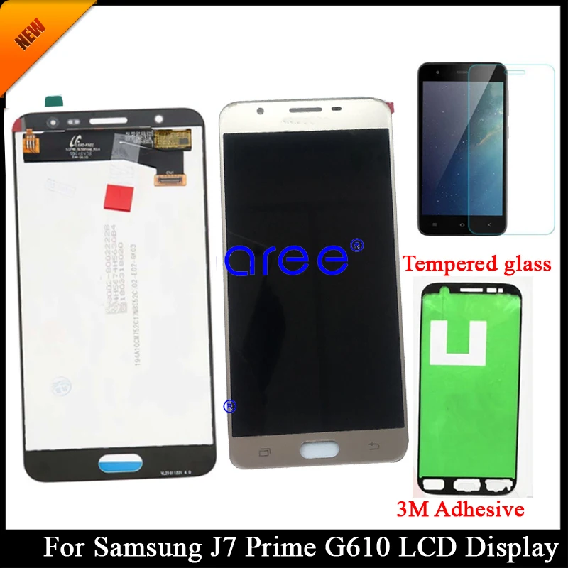 Оригинальный ЖК экран для Samsung J7 Prime G610 дисплей G610F с сенсорным экраном и