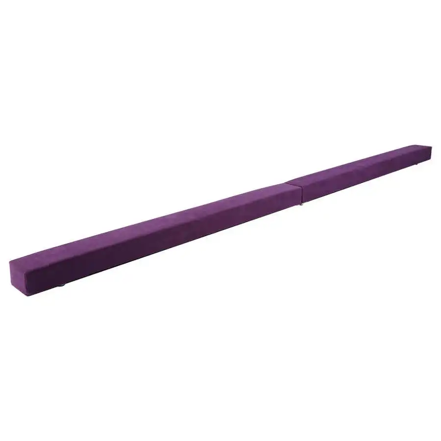 7FT Balance Beam Suede 2.2M Folding Gymnastics Gym Training Equipment Accessories | Спорт и развлечения