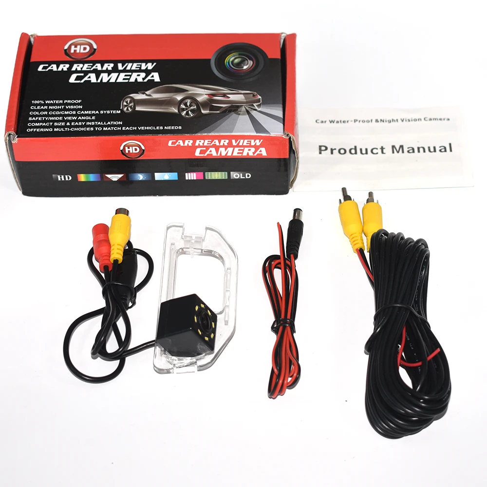 

ZJCGO HD CCD Car Rear View Reverse Back Up Parking Night Vision Waterproof Camera for Toyota Aurion Camry XV50 2015~2020