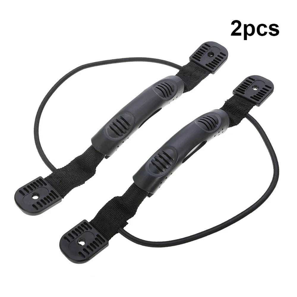 2pcs Rubber Kayak Carry Handle Canoe Boat Side Mount Paddle With Bungee Cord Accessories | Спорт и развлечения
