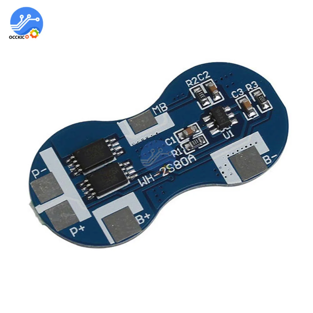 BMS 2S 4A 7 4 V 18650 Защитная плата зарядного устройства для литиевой батареи Smart PCB