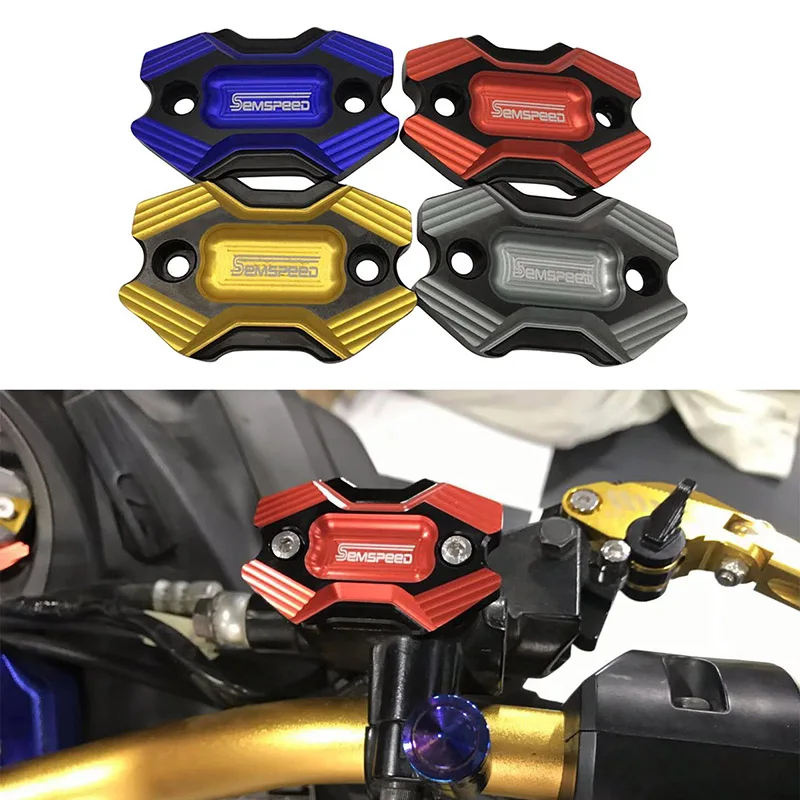 Крышка Резервуара тормозной жидкости мотоцикла для YAMAHA NMAX 155 150 125 2015 2019 SEMSPEED CNC