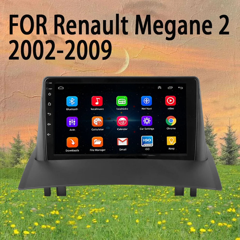 

DSP Autoradio Android 10 Car Radio audio Tape Recorder Multimedia DVD Player Navigation carplay For Renault megane 2 2002-2009