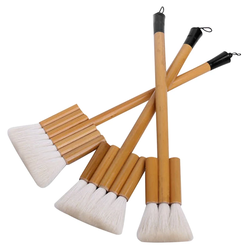

PPYY-3PCS Wool Row Pen Board Brush Shading Brush Meticulous Watercolor Painting Brush Background Background