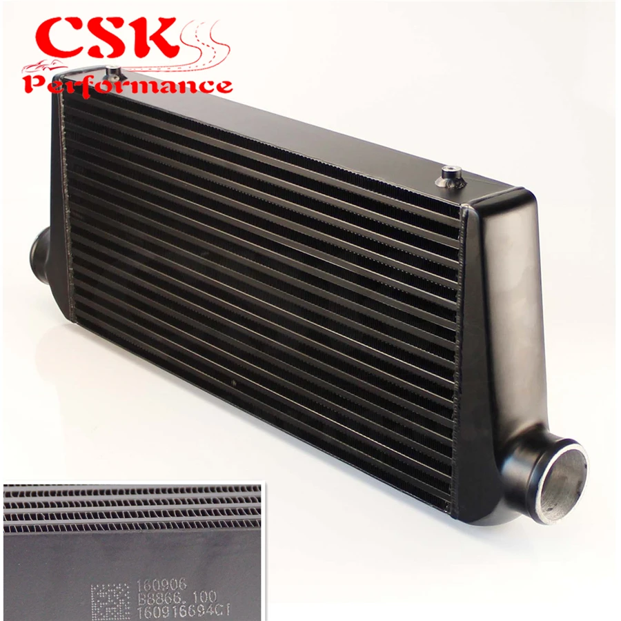 Интеркулер с передним креплением из полированного сплава 3 дюйма х 12 стержень и