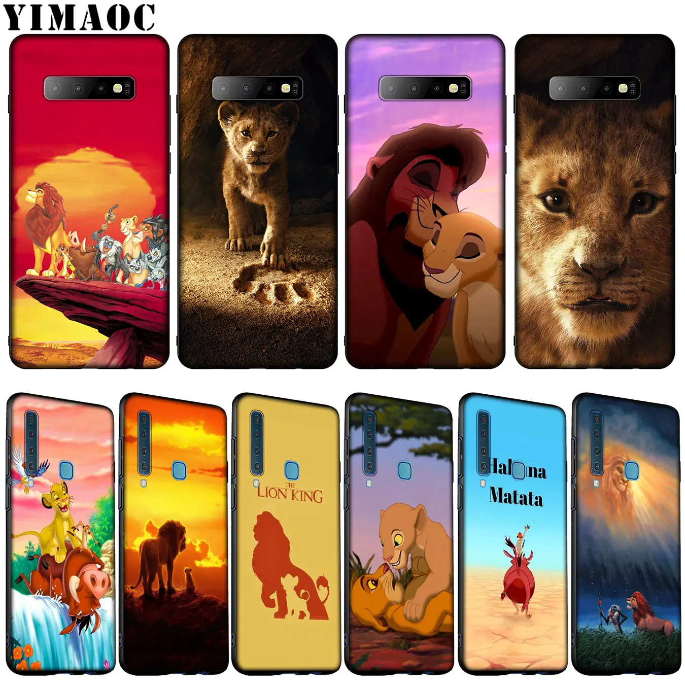 YIMAOC мультфильм Король Лев Мягкий силиконовый чехол для телефона Samsung Galaxy S20 Ultra S10
