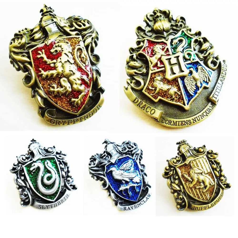 1 шт. школьный значок с фигуркой Гарриса булавки в виде Поттера броши нагрудная
