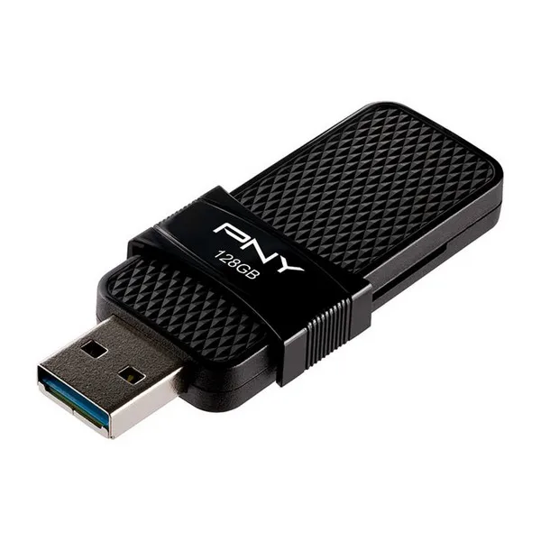 USB палка PNY Duo-Link Micro 3 0 черный | Компьютеры и офис