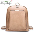 2021 летний модный женский рюкзак, кожаные рюкзаки высокого качества, женский рюкзак, однотонная школьная сумка через плечо для девочек Sac a Dos