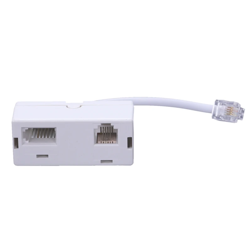 RJ11 Male Plug to UK BT Telephone Socket Adapter Splitter | Электроника