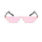 2020 ретро очки 8 бит MLG пикселированные солнцезащитные очки для мужчин и женщин, марка детской одежды бандит жизнь вечерние очки мозаика UV400 очки