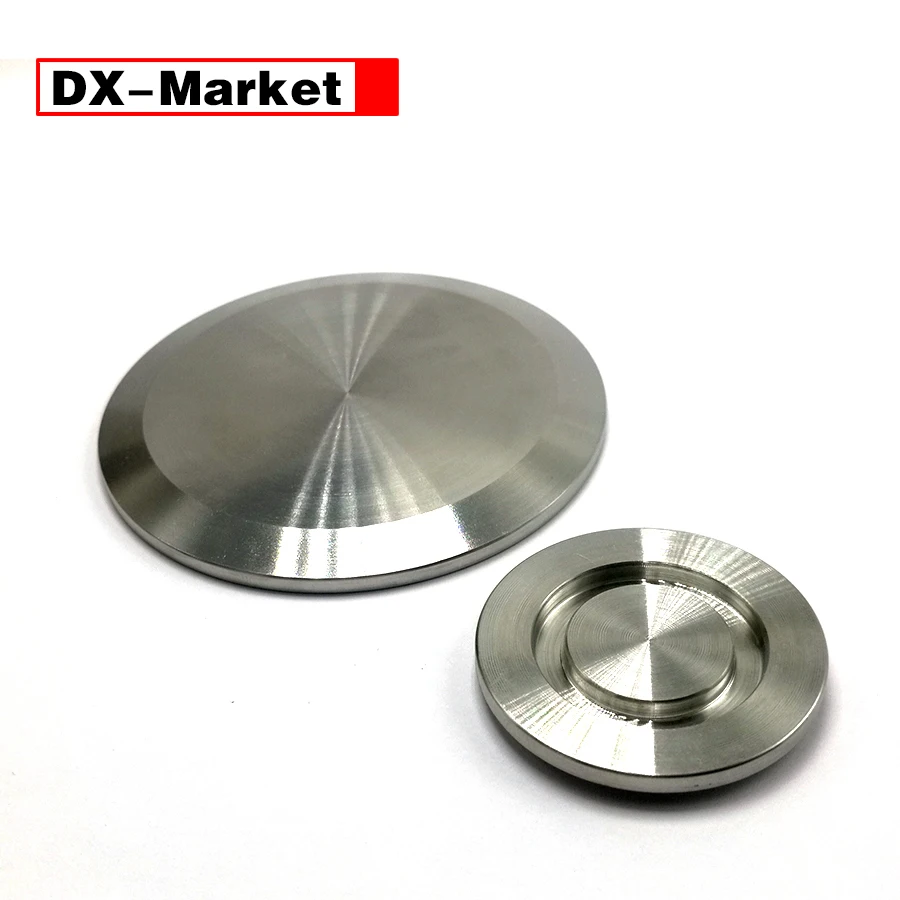 KF200 вакуумная трубка Глухая крышка 304 нержавеющая сталь санитарный вакуум пустые