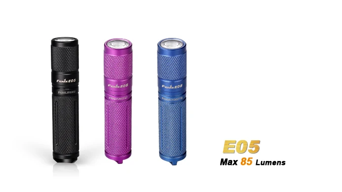 FENIX E05 Edition Cree XP-E2 светодиодный Flshlight 3 режима 85 люмен на 1* AAA аккумулятор