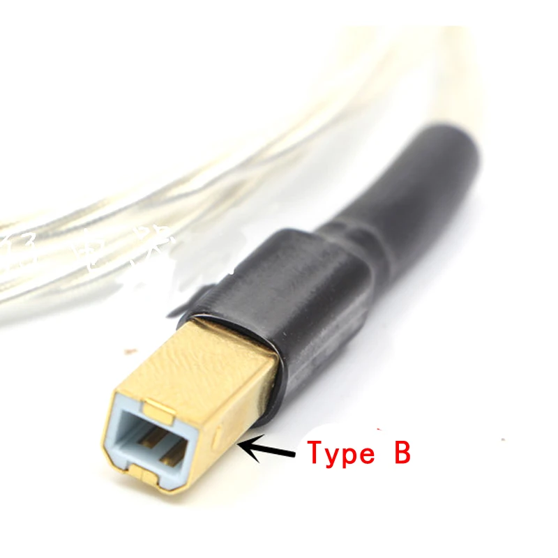 Haldane 1 шт. Hi-End Nordost Odin Соединительный usb-кабель с покрытием типа A-B позолоченный аудиокабель USB
