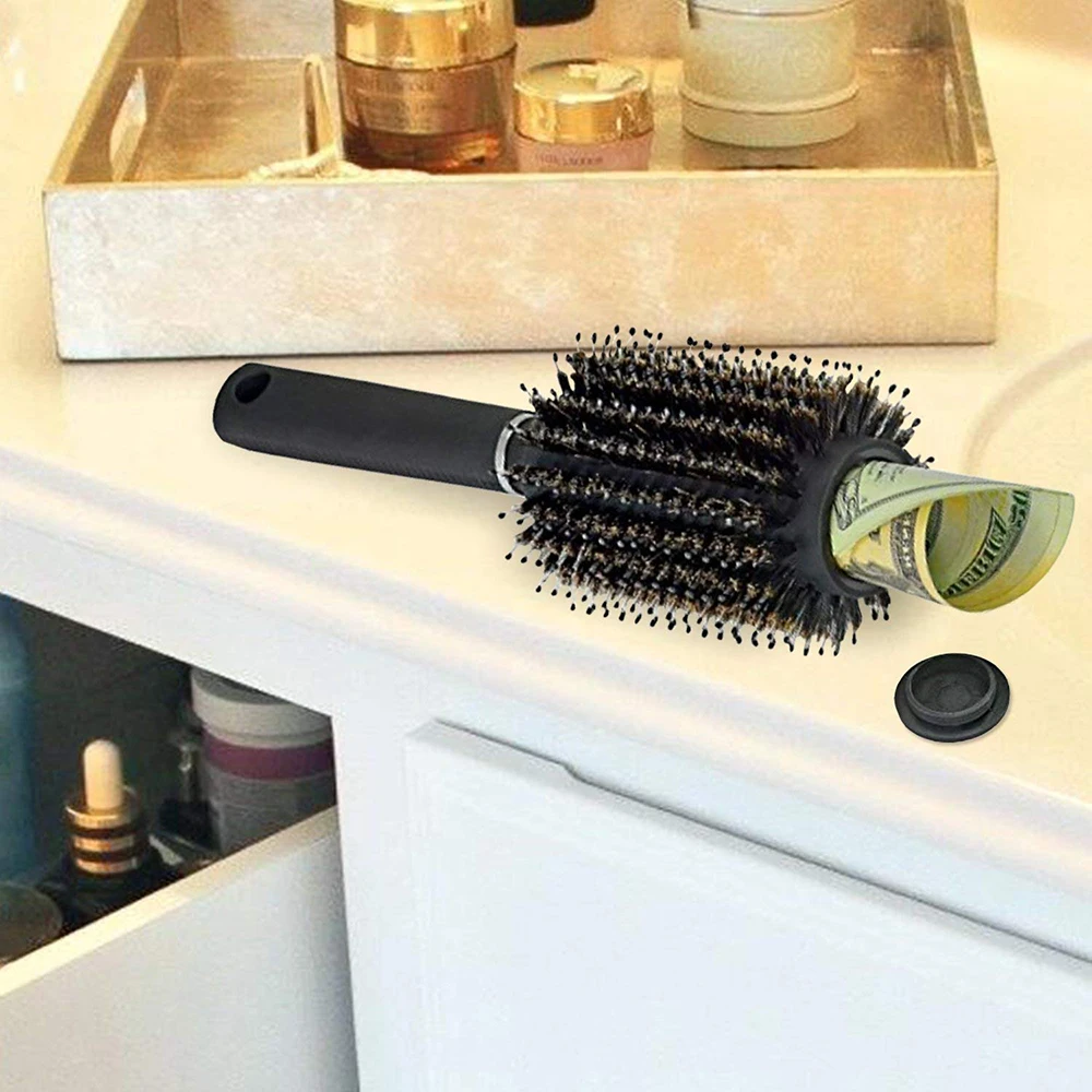 Comb Shape Weed Storage Box Hair Brush Portable Money Jewelry Safe Stash Hide Home Secret | Дом и сад