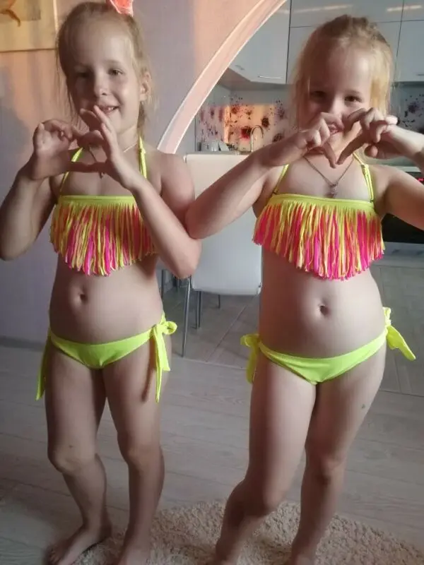 Детский комплект бикини для девочек купальник юбка купальный костюм возрастной |