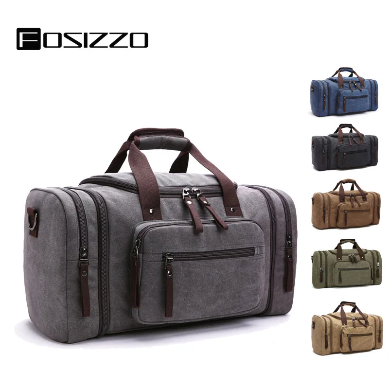 FOSIZZO дорожная сумка для одежды мужчин с плечевым ремнем спортивная одежда