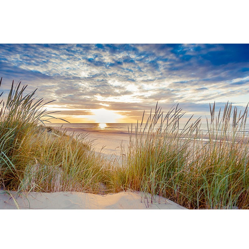 Diy 5D Diamond Painting Seaside Sandy Beach Full Square Embroidery Mosaic Cross Stitch Kits Wall Home Decoration Gift | Дом и сад