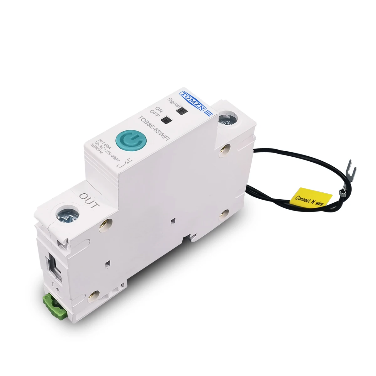 63A Din Rail WIFI Circuit Breaker Smart Switch Remote Control by Ewelink APP for Home 18mm without metering function | Обустройство