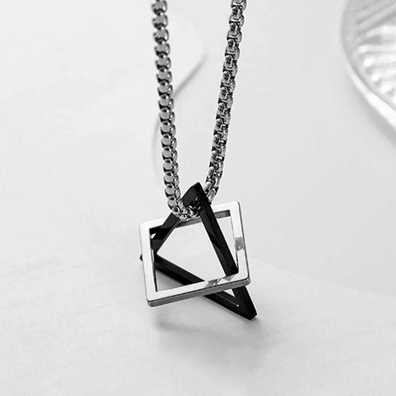 

Stainless Steel Cuban Link Chain Triangle Cheap Stuff Charms for Necklaces Dainty Jewelry Bff Gifts Wholesale Items for Boutique