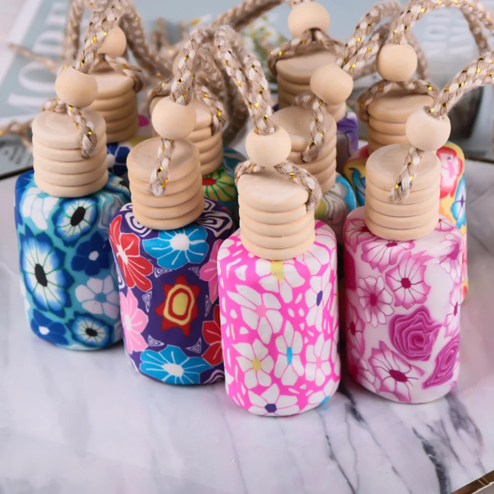 

8 Pcs Car Hanging Perfume Bottles Car Hanging Pendant Vehicle Interior Decor