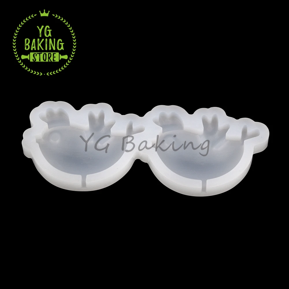 Новое поступление эпоксидная силиконовая форма для торта в виде животных птиц
