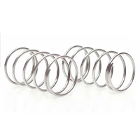 compression spring 10pcs steel non corrosive tension spring wire dia 0 5mm outer dia 9mm length 10 50mm