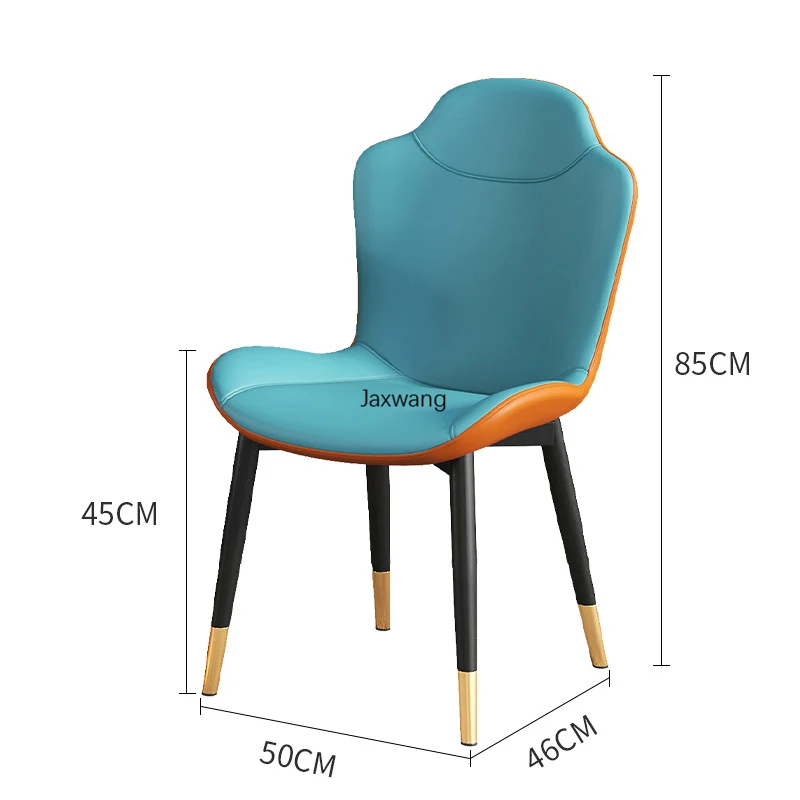 

Nordic Dining Chairs Home Furniture Luxury Dining Chair Home Modern Minimalist Backrest Kitchen Ins Makeup Chair Creative Chair