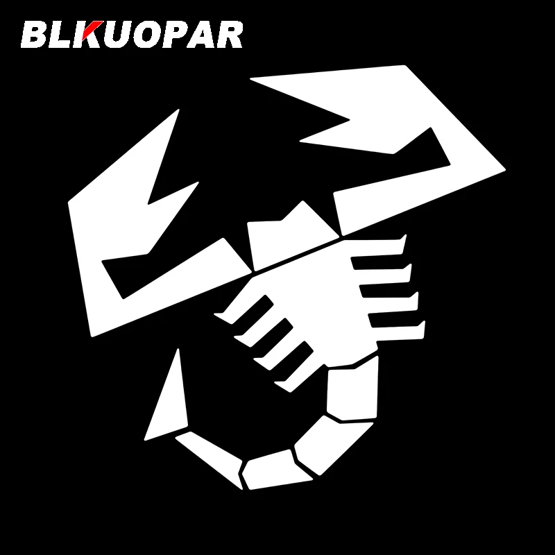 BLKUOPAR for Kit Abarth Pegatinas Scorpion Car Stickers Sunscreen Vinyl Reflective Decals Waterproof Windshield Decor Label | Автомобили и