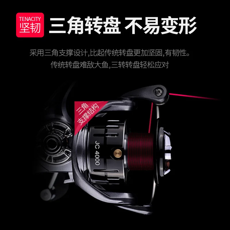 

No gap rotating fishing reel fishing rod wheel telescopic casting reel anchor reel fishing reel fishing gear wholesale