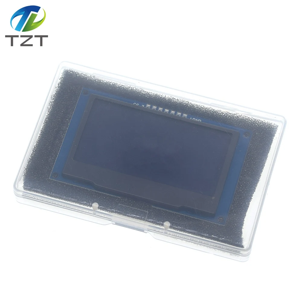 Завеса 2 4 &quot2 42 inch 128x64 OLED ЖК дисплей Дисплей модуль SSD1309 12864 7 контактный SPI/IIC I2C