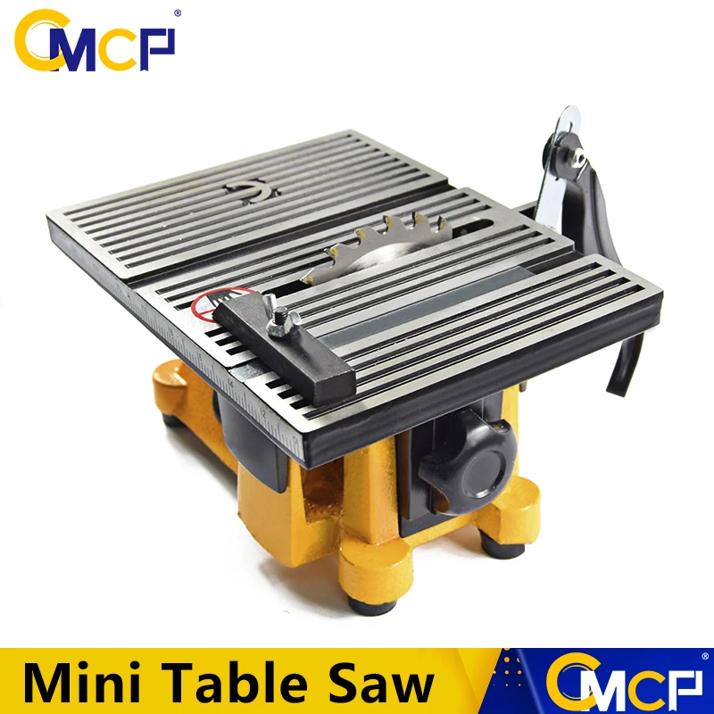 

110V/220V Multifunction Mini Bench Saw For Cutting Wood Copper Aluminium 4" Mini Table Saw Mini Cutting Machine