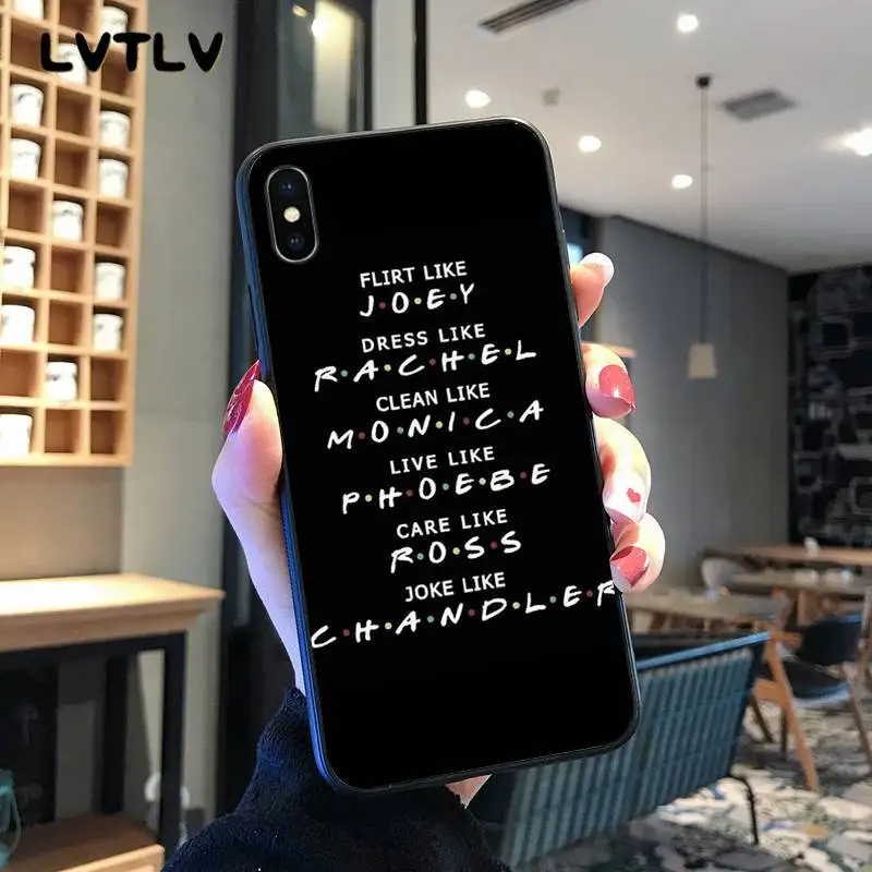 LVTLV Coffee House Friends TV Shows How You Do Phone Case cover Shell for iPhone 11 pro XS MAX 8 7 6 6S Plus X 5 5S SE XR | Мобильные