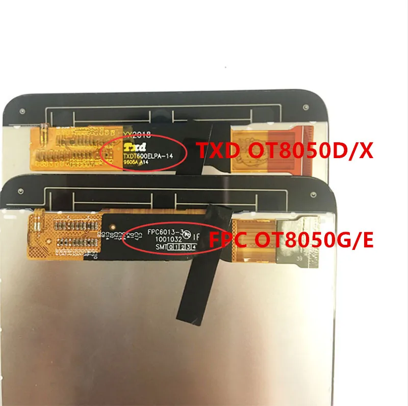 Для Alcatel One Touch Pixi 4 OT8050E 8050E OT8050G OT8050D 8050D OT8050 ЖК-дисплей и сенсорный экран сенсор с инструментами лента