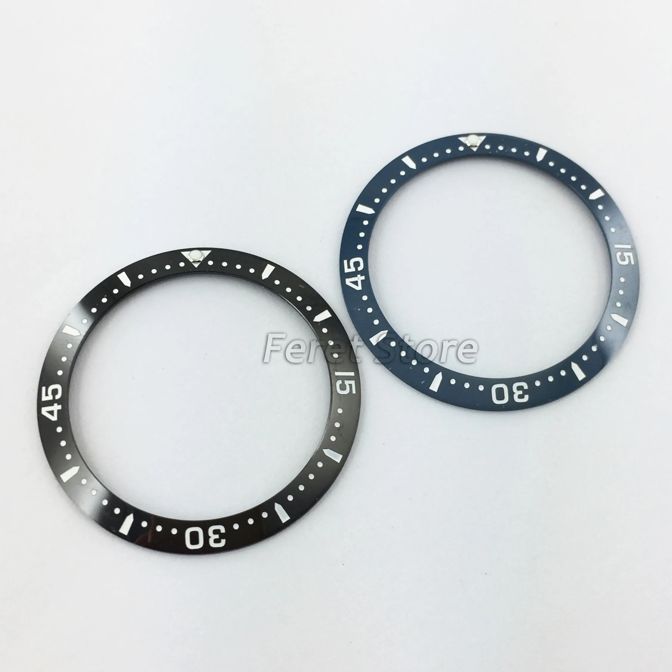 

Watch parts 38mm ceramics bezel with Insert for 40mm automatic watches p136