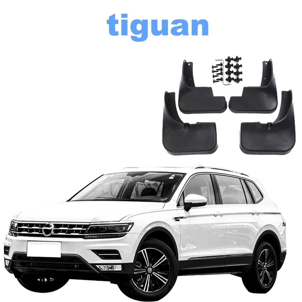 

Брызговик брызговик из АБС-пластика, брызговик для защиты от грязи для Volkswagen Tiguan Vw 2017 2018 2019 2020, аксессуары для автомобиля 2021 2022 mk2 r line
