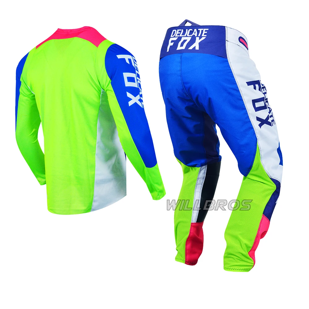 

Delicate Fox Motocross Motorcycle Jersey Pants 2020 360 Linc Mountain Bicycle Offroad Gear Set Mens Racing Suit