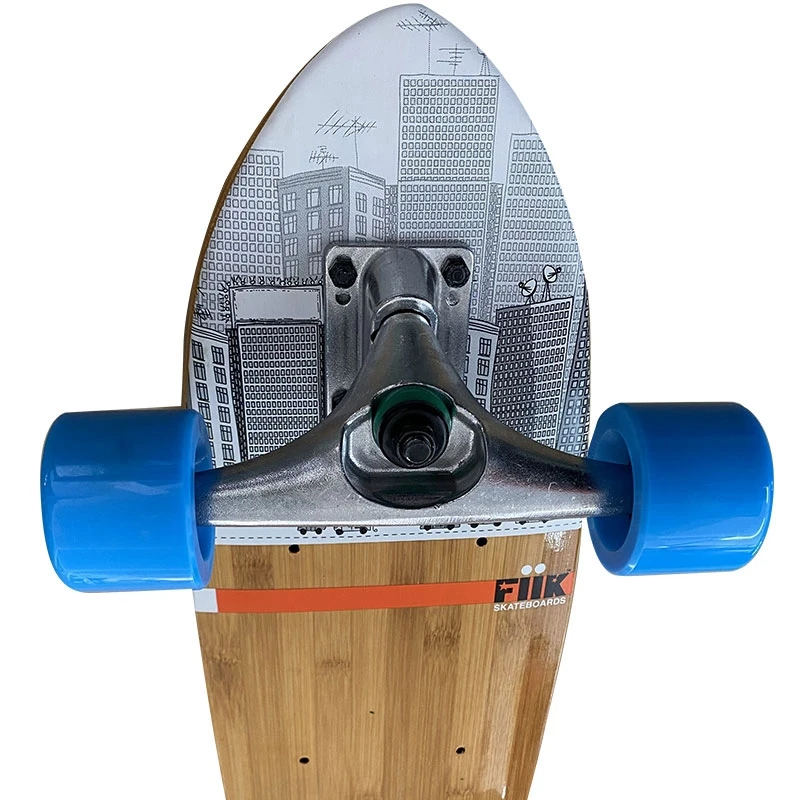 Скейтборд 67 5x11x19 см мини-скейтборд из бамбукового алюминиевого сплава скейтборд