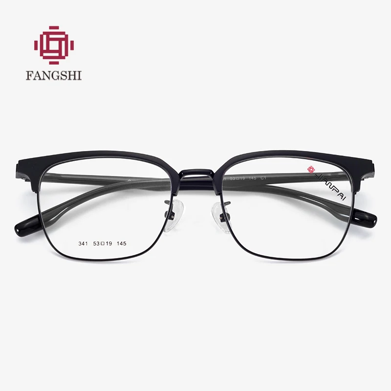 

TR90 Alloy Eyeglasses Frame Men Optical Glasses Square Transparent Prescription Glasses Frame For Men Elastic Acetate Temples