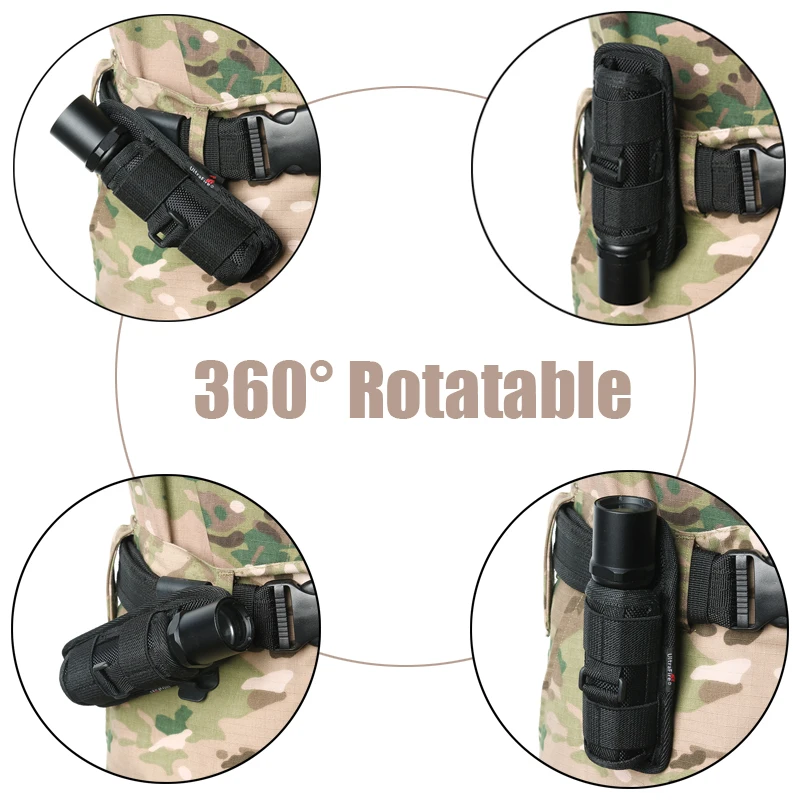 Тактический Molle фонарик Чехол Многофункциональный светодиодный кобура для фонарика чехол для наружного кемпинга походные инструменты