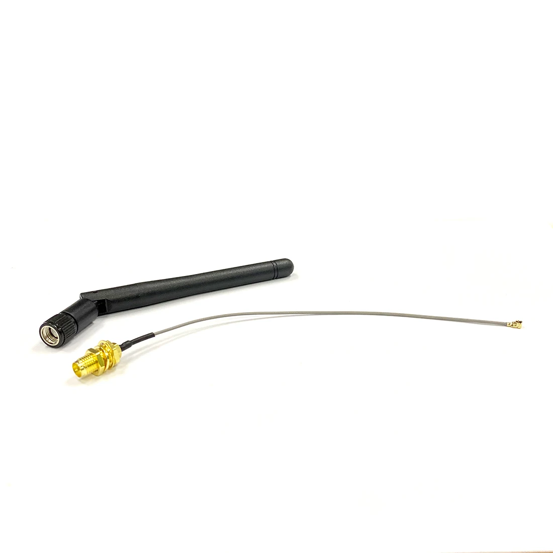 

2.4GHz 3dBi OMNI WIFI Antenna RP SMA Male 11cm + IPX / u.fl To RP SMA Female nut Pigtail Cable 15cm for Wireless Modem NEW