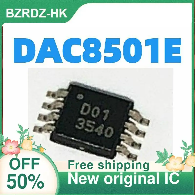 

1-20 шт., DAC8501E DAC8501 D01 MSOP-8 новая Оригинальная интегральная схема