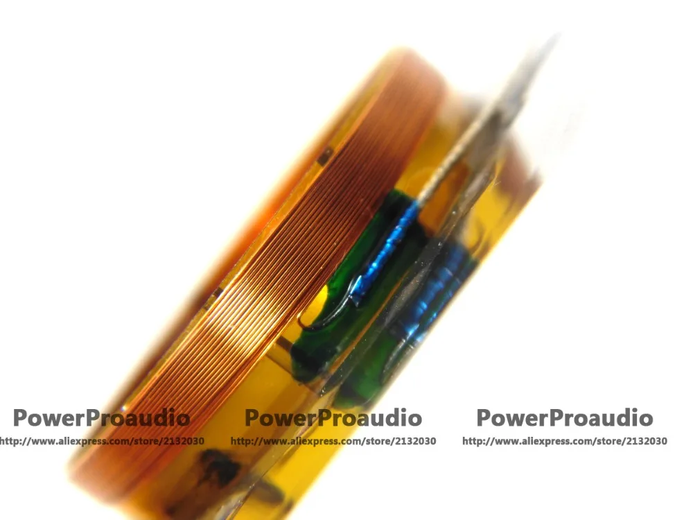 2 шт. VC 25 5 мм 4 1 дюйм Сменная титановая диафрагма звуковая катушка 8 Ом