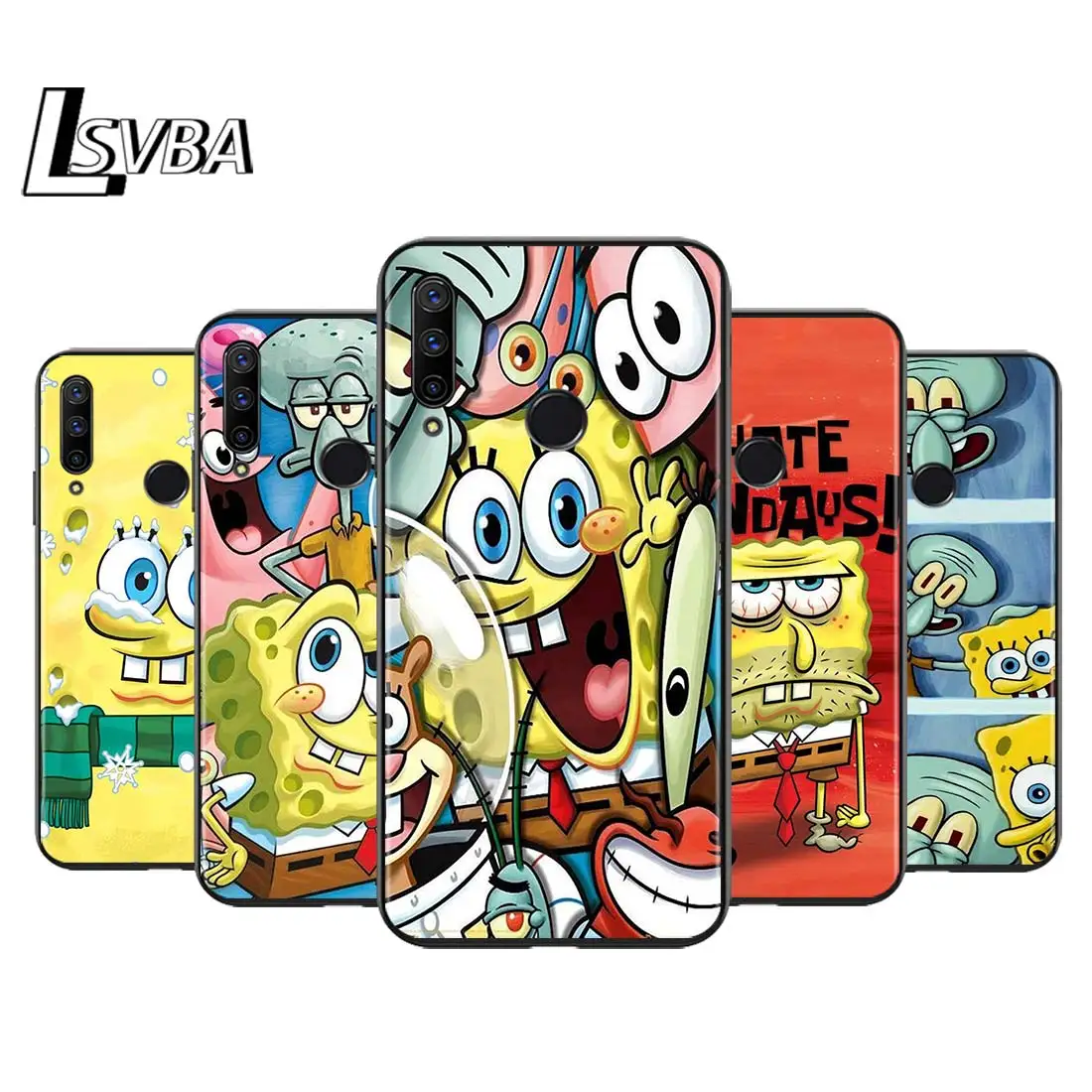 

Cute Cartoon Funny for Huawei Honor 30 20S 20 10i 9S 9A 9C 9X 8X 10 9 Lite 8A 7C 7A Pro Phone Case Black Cover