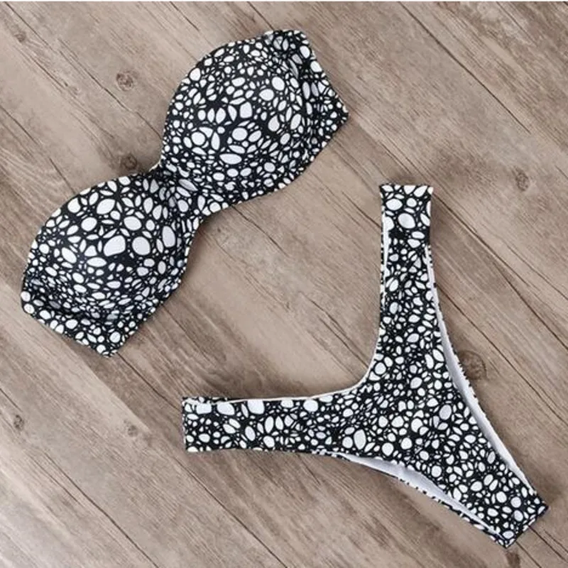

Sexy Large Swimsuits Beach Brazilian Thong Bikini Push Up Female Swimwear Girl Bikinis Swim Wear Swimming Bathing Suit Women